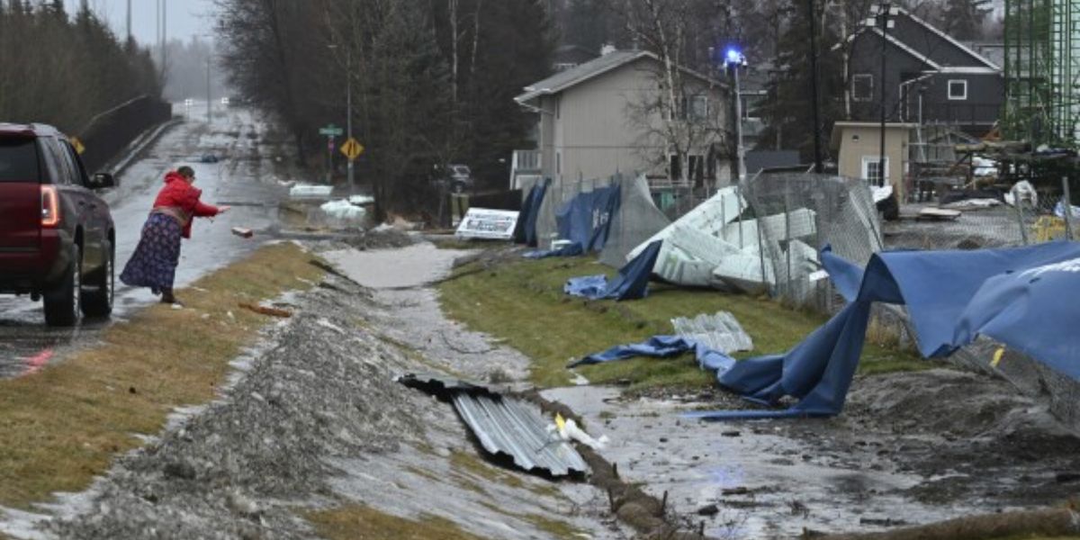 Hurricane-Force Winds Near 130 MPH Batter Alaska, Widespread Damage in Anchorage