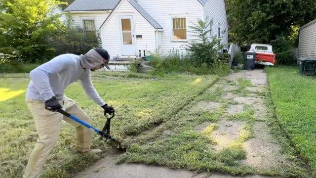 Kansas Influencer SB Mowing’s $750K Fundraiser Supports Elderly Homeowner Hit with Overgrown Lawn Fine