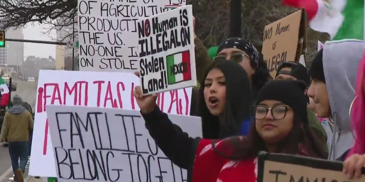 Protests Erupt in North Texas as New Immigration Policies Spark Controversy