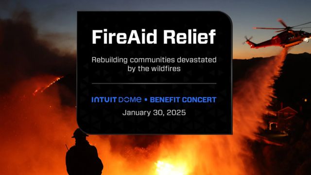 Top Music Acts Announced for FireAid, the Benefit Concert for L.A. Wildfire Victims 