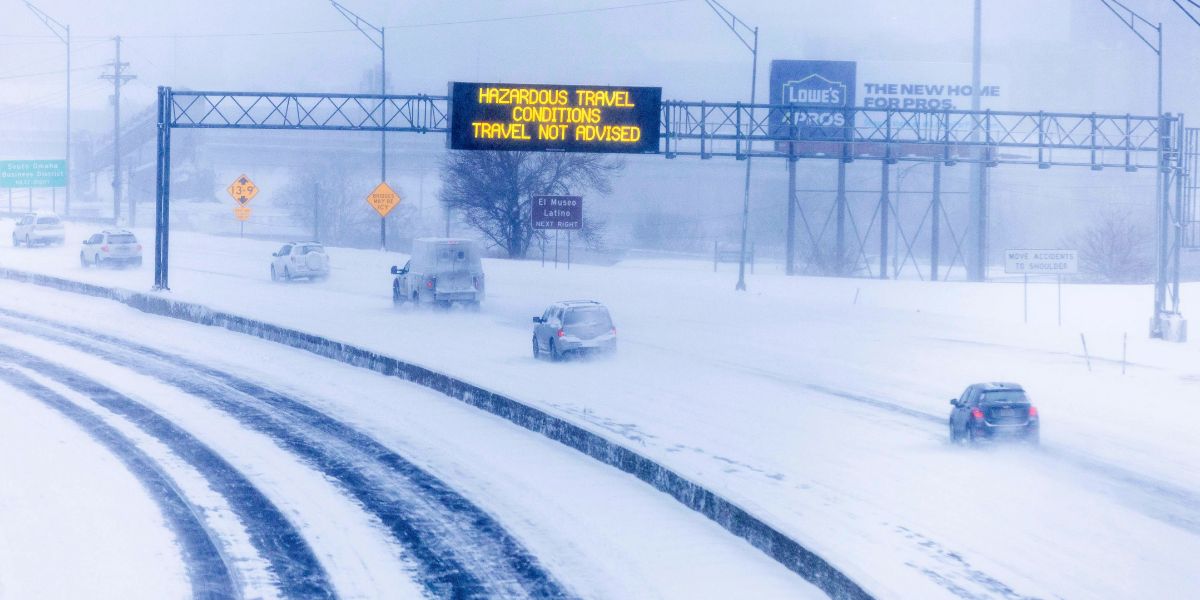 Winter Storm Threatens Texas with Snow and Ice, Could Reach Florida