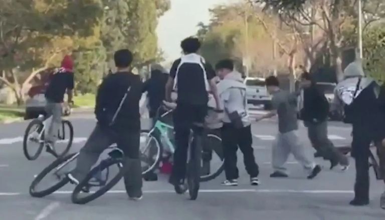 Man Attacked by Group of Up to 30 Teenage Bicyclists in Los Angeles, Police Report