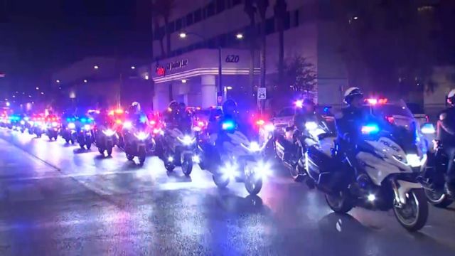 North Las Vegas Police Officer Dies in Shootout: Community Honors Him with Emotional Procession