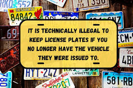 Is It Illegal to Keep Old License Plates in New Jersey? Understanding the MVC Regulations