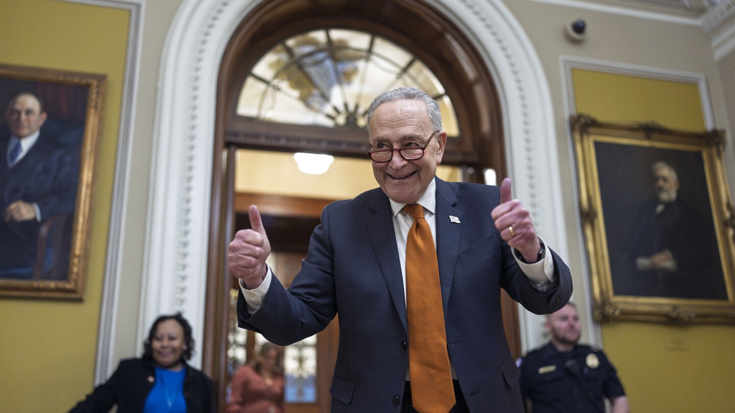 Government Shutdown Looms as Schumer Faces Opposition on Budget Bill