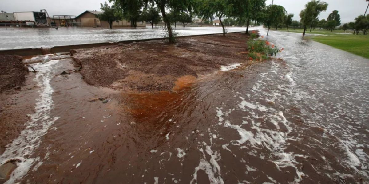 Record Rainfall Triggers Flash Flood Threats Across Phoenix Valley